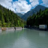 Le bassin de compensation de la Centrale de Croix